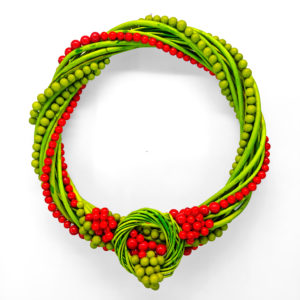 small handmade wreath