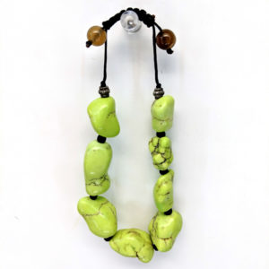 Green Howlite Adjustable Bracelet